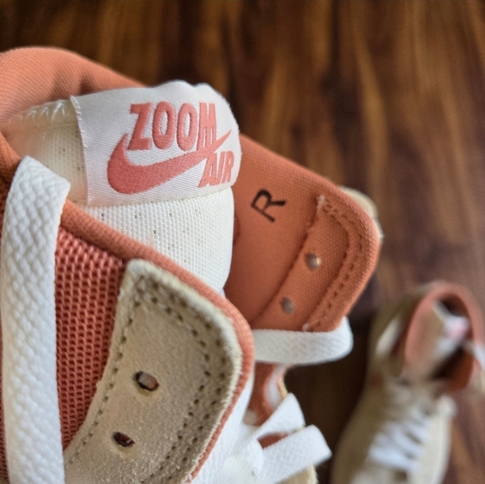 Nike Air Jordan 1 High Men 9.5 Zoom CMFT 2 Burnt Sunrise Tan 092025 - Picture 6 of 9